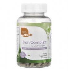 Zahler, Iron Complex, Advanced Ferrochel® Complex, 250 Capsules