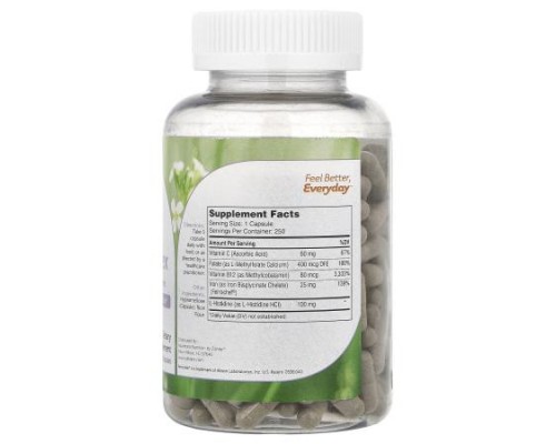 Zahler, Iron Complex, Advanced Ferrochel® Complex, 250 Capsules