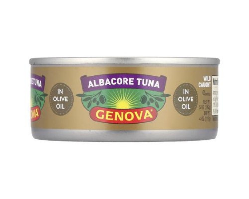 Genova, Albacore Tuna In Olive Oil, 5 oz (142 g)