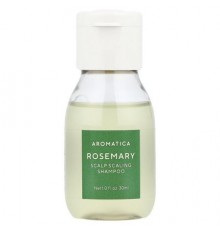 Aromatica, Scalp Scaling Shampoo, Rosemary, 1 fl oz (30 ml)
