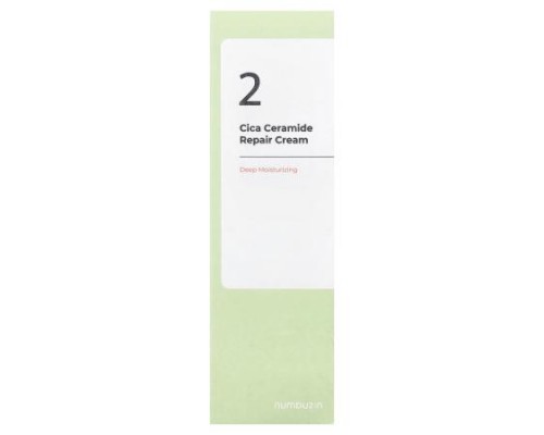 Numbuzin, No.2 Cica Ceramide Repair Cream, 2.02 fl oz (60 ml) Numbuzin, No.2 Cica Ceramide Repair Cream, 2.02 fl oz (60 ml)