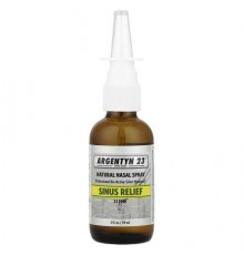 Sovereign Silver, Argentyn 23, Natural Nasal Spray, Sinus Relief, 2 fl oz (59 ml)