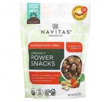 Navitas Organics, Organic Power Snacks, Superfood PB&J, 8 oz (227 g)
