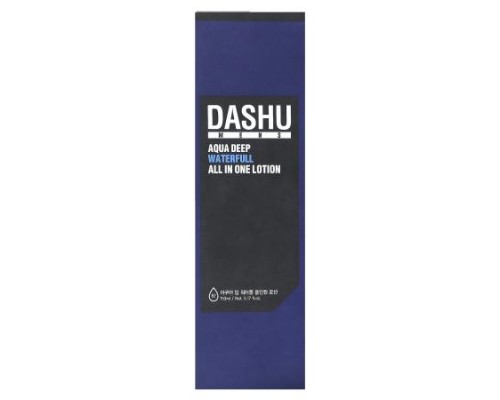 Dashu, Mens, Aqua Deep Waterfull All In One Lotion, 5.17 fl oz (153 ml) Dashu, Mens, Aqua Deep Waterfull All In One Lotion, 5.17 fl oz (153 ml)