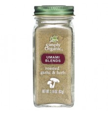 Simply Organic, Umami Blends, Roasted Garlic & Herb, 2.19 oz (62 g)