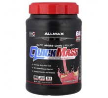ALLMAX, QuickMass®, Rapid Mass Gain Catalyst, Strawberry-Banana, 3.5 lbs (1.59 kg)