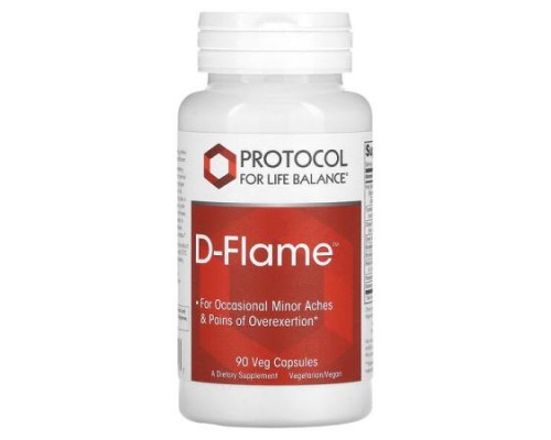 Protocol for Life Balance, D-Flame, 90 Veg Capsules