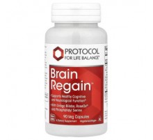 Protocol for Life Balance, Brain Regain™, 90 Veg Capsules