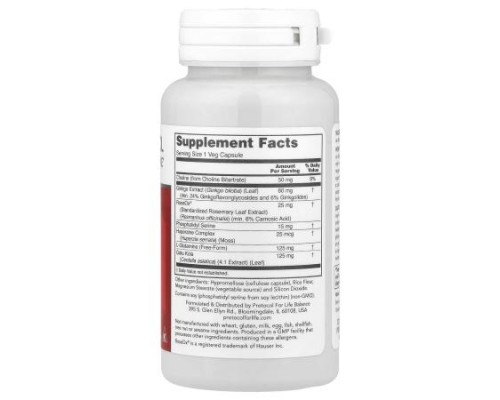 Protocol for Life Balance, Brain Regain™, 90 Veg Capsules