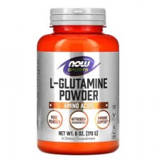 NOW Foods, Sports, L-Glutamine Powder, 6 oz (170 g)