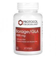 Protocol for Life Balance, Borage/GLA, 60 Softgels