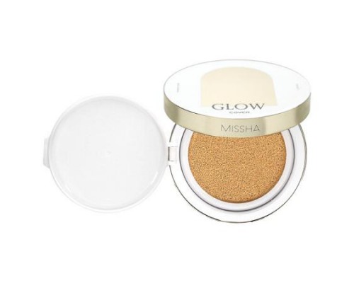 Missha, Glow Cushion, No. 21 Vanilla, 0.49 oz (14 g)