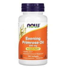 NOW Foods, Evening Primrose Oil, 500 mg, 100 Softgels