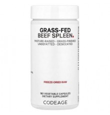Codeage, Grass-Fed Beef Spleen, 180 Vegetable Capsules (500 mg per Capsule)
