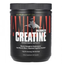 Animal, Micronized Creatine, 300 Capsules (1,250 mg per Capsule)