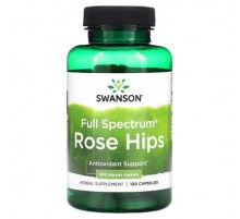 Swanson, Full Spectrum® Rose Hips, 500 mg, 120 Capsules