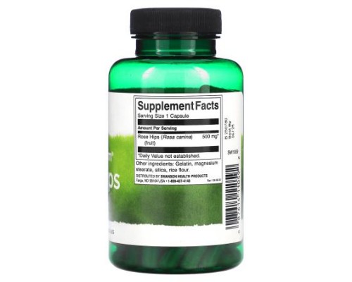 Swanson, Full Spectrum® Rose Hips, 500 mg, 120 Capsules