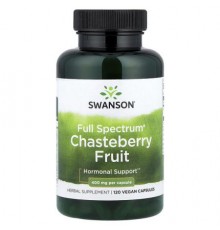 Swanson, Full Spectrum® Chasteberry Fruit, 400 mg, 120 Vegan Capsules
