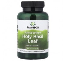 Swanson, Full Spectrum® Holy Basil Leaf, 400 mg, 120 Vegan Capsules