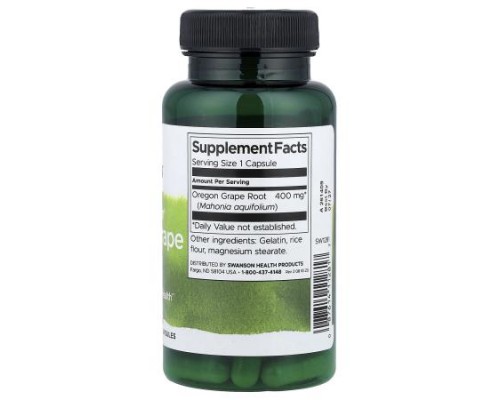 Swanson, Full Spectrum® Oregon Grape Root, 400 mg, 60 Capsules