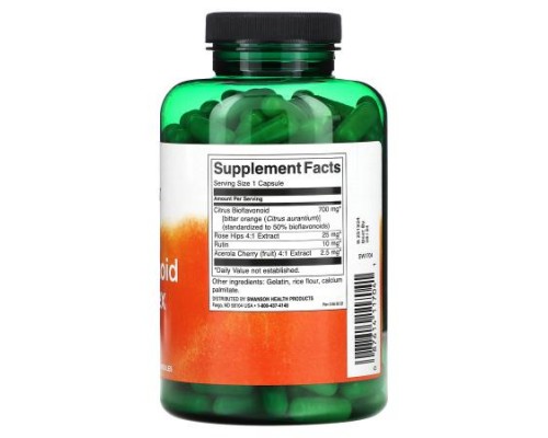 Swanson, Citrus Bioflavonoid Complex, 250 Capsules Swanson, Citrus Bioflavonoid Complex, 250 Capsules