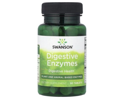 Swanson, Digestive Enzymes, 90 Tablets