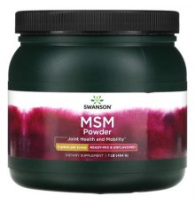 Swanson, MSM Powder, Ready-Mix & Unflavored, 1 lb (454 g)