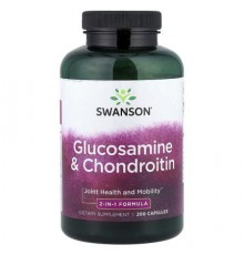 Swanson, Glucosamine & Chondroitin, 200 Capsules