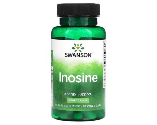 Swanson, Inosine, 60 Veggie Caps (500 mg per Cap) Swanson, Inosine, 60 Veggie Caps (500 mg per Cap)