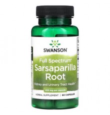 Swanson, Full Spectrum® Sarsaparilla Root, 450 mg, 60 Capsules