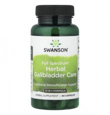 Swanson, Full Spectrum™ Herbal Gallbladder Care, 60 Capsules
