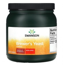 Swanson, Brewer's Yeast Powder, 1 lbs (454 g)