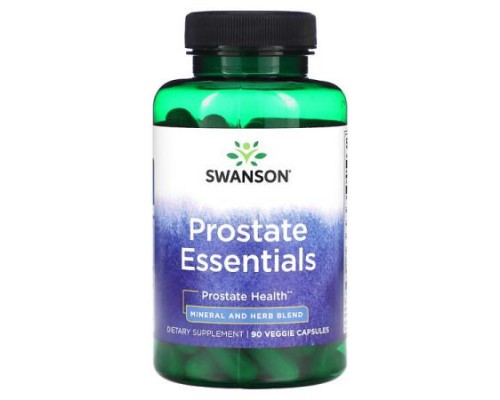 Swanson, Prostate Essentials , 90 Veggie Capsules Swanson, Prostate Essentials , 90 Veggie Capsules