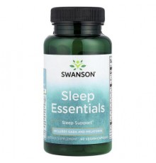 Swanson, Sleep Essentials, 60 Vegan Capsules