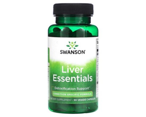 Swanson, Liver Essentials, 90 Veggie Capsules