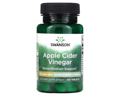Swanson, Apple Cider Vinegar, 200 mg, 120 Tablets