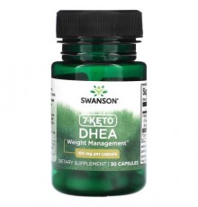 Swanson, 7-Keto DHEA, 100 mg, 30 Capsules
