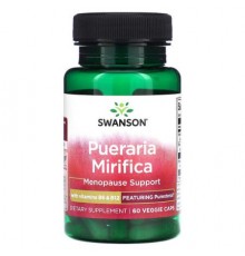Swanson, Pueraria Mirifica with Vitamins B6 & B12, 60 Veggie Caps