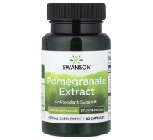 Swanson, Pomegranate Extract, Standardized, 250 mg, 60 Capsules