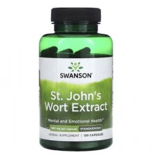 Swanson, St. Johns's Wort Extract, Standardized, 300 mg , 120 Capsules