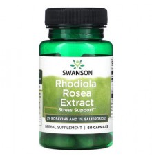 Swanson, Rhodiola Rosea Extract, 60 Capsules