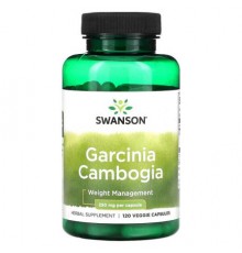 Swanson, Garcinia Cambogia, 250 mg, 120 Veggie Capsules