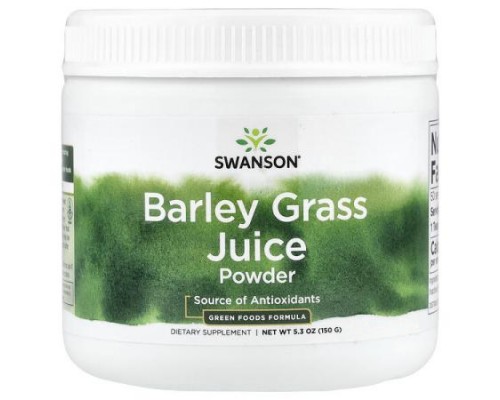 Swanson, Barley Grass Juice Powder, 5.3 oz (150 g)