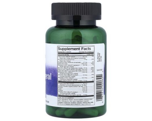 Swanson, Albion® Multi-Mineral with Iron, 120 Capsules Swanson, Albion® Multi-Mineral with Iron, 120 Capsules