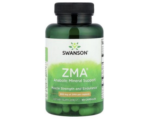 Swanson, ZMA®, Anabolic Mineral Support, 90 Capsules Swanson, ZMA®, Anabolic Mineral Support, 90 Capsules
