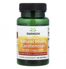 Swanson, Betatene® Natural Mixed Carotenoids, 60 Softgels