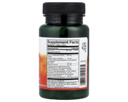 Swanson, Energy Boost, 60 Veggie EMBO Caps® AP