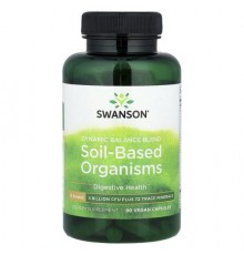 Swanson, Soil-Based Organisms, 90 Vegan Capsules