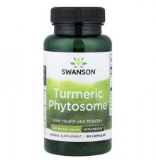 Swanson, Turmeric Phytosome™ with Meriva®, 500 mg, 60 Capsules