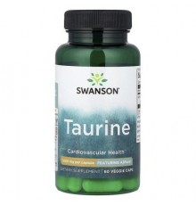 Swanson, Taurine , 1,000 mg , 60 Veggie Caps